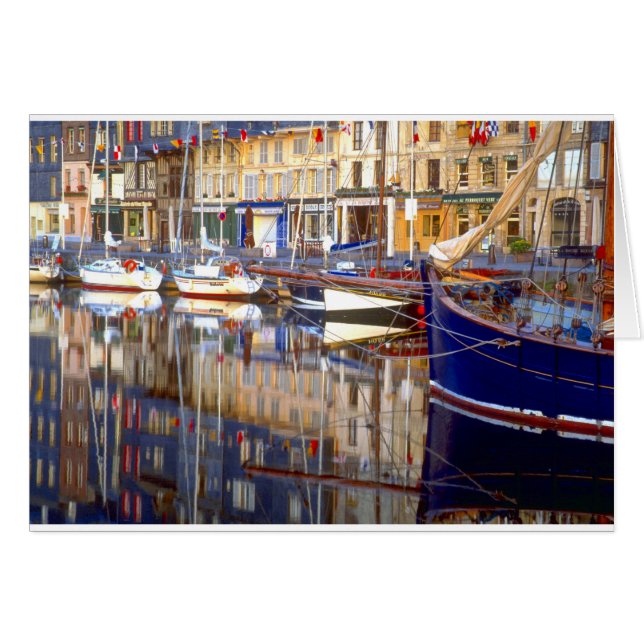 Réflexions de Honfleur (Devant horizontal)