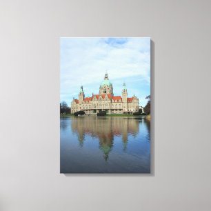 Réflexions en Hanovre, Allemagne Toile emboutie