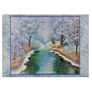 Réflexions hivernales de la planche à découper 