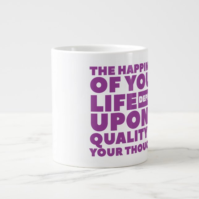 Réflexions - Jumbo Mug (Devant)