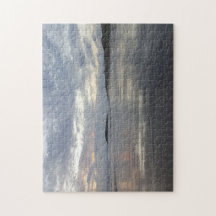 Réflexions sur le puzzle de photo de plage de