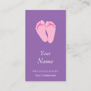 Reflexologist Business Cards