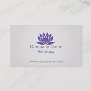 Reflexology Business Card