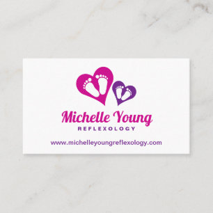 Reflexology Business Card