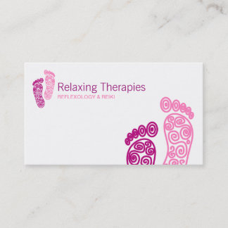Reflexology Business Card