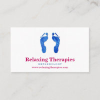 Reflexology Business Card