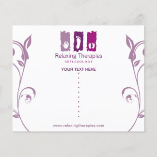 Reflexology Flyer