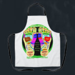 reflexology foot map apron<br><div class="desc">reflexology foot map Shiatsu japanese foot reflexology massage.</div>