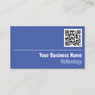 Reflexology QR Code Business Card