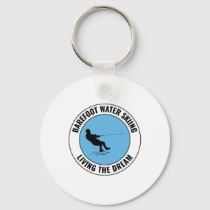Refoot Water Skiing Motorboat Sport Aquatic Activi Keychain