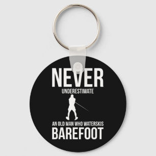 Refoot Water Skiing Water Skis  Keychain