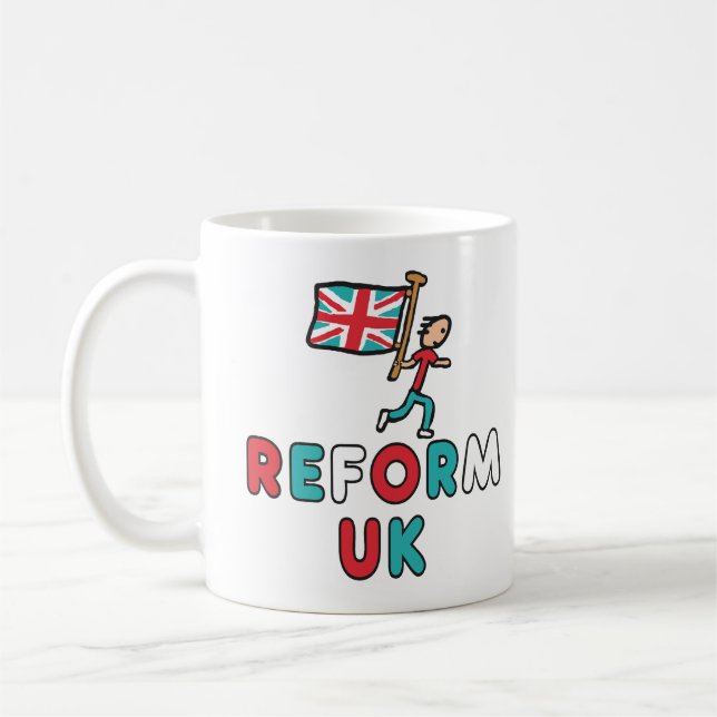 Reform UK Coffee Mug (Left)