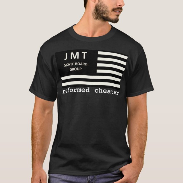 REFORMED CHEATER Basic Dark T-Shirt (Front)