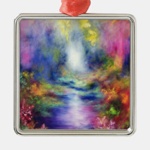 Refraction 1988 metal ornament