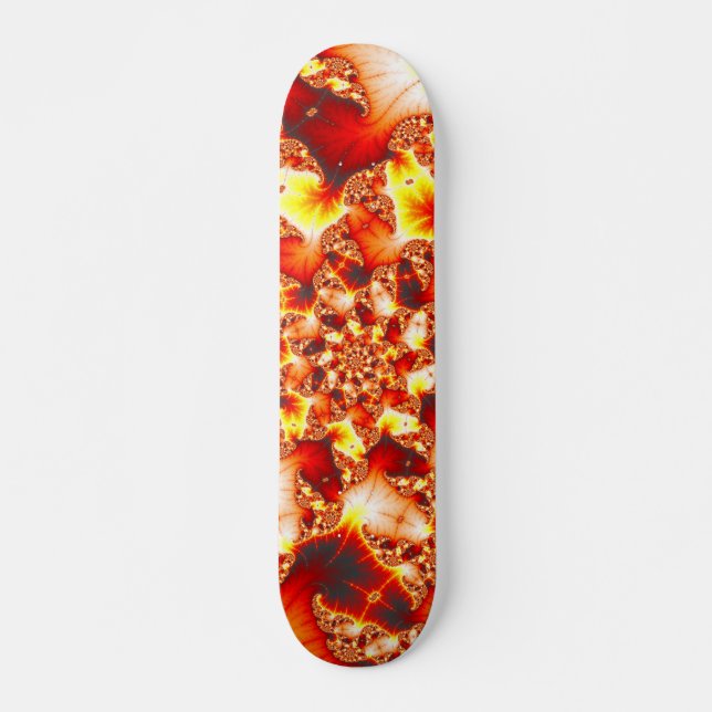 Refractive Heat - Fractal Skateboard (Front)