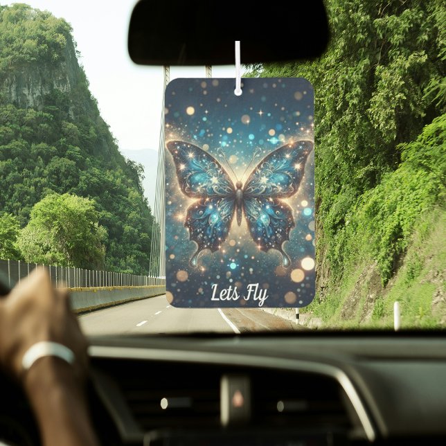 Refresh Your Ride on Road: Fly like Butterfly Air Freshener (Creator Uploaded)