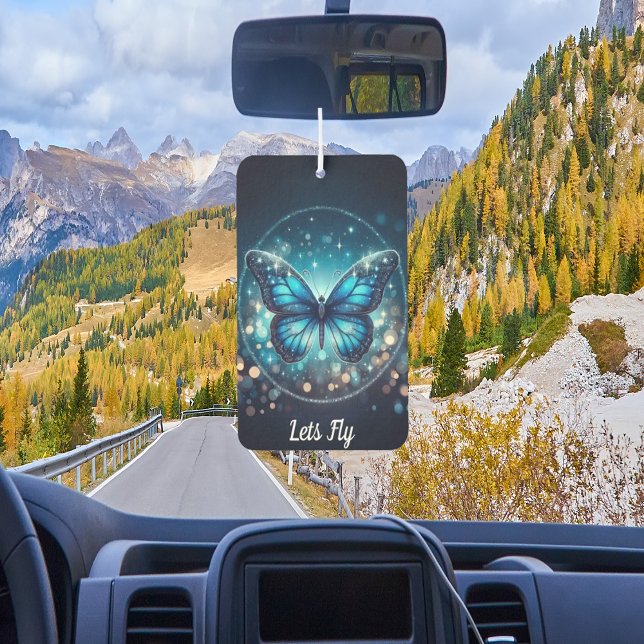 Refresh Your Ride with Grace: Fly like Butterfly Air Freshener (Creator Uploaded)
