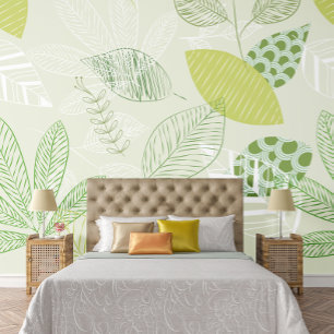 Refreshing Botanical Greenery  Wallpaper