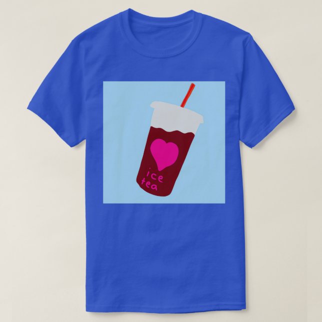 Refreshing iced tea T-Shirt (Design Front)