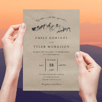 Refreshing Mountain Wedding