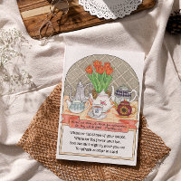Refreshing Teapots Birthday Card
