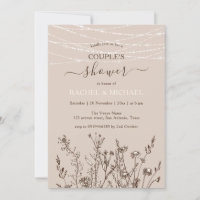 Refreshing Wild Herbs Earthy Floral Couples Shower
