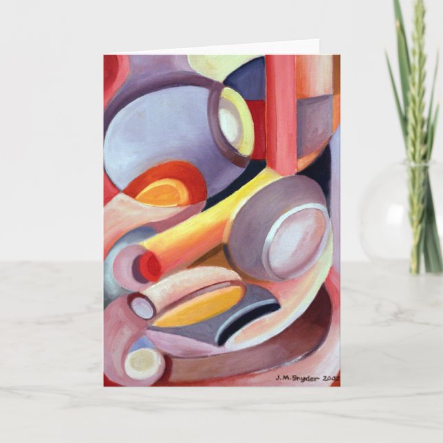 Refreshment - Blank note card (Front)