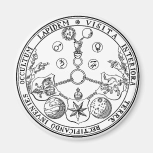 Réfrigérateur de magnet du VITRIOL V.I.T.R.I.O.L