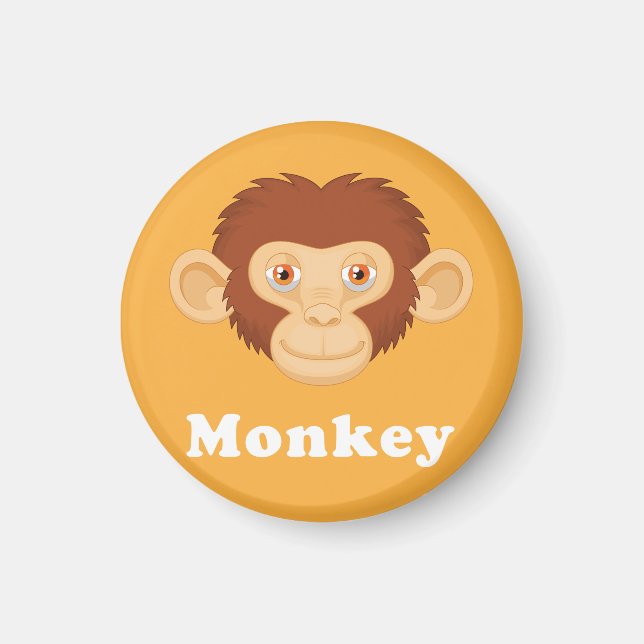 Réfrigérateur singe cuisine magnet (Devant)