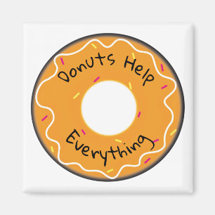Refrigerator Magnet Donuts Help Everything