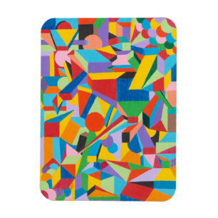Refrigerator Magnet with art print design