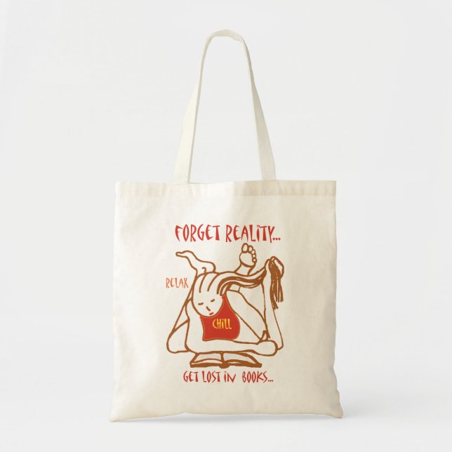Refroidissement relaxant Lire le sac Bibliothèque (Devant)