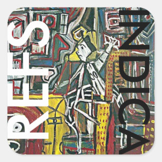 REFS INDICA SQUARE STICKER