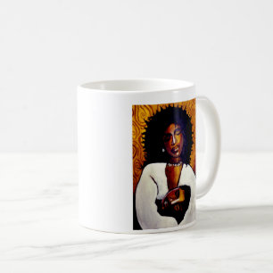 Refuge In Your Arms Black Art Afrocentric Coffee Mug