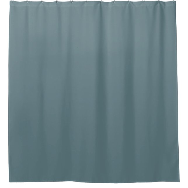 Refuge Solid color shower curtain (Front)
