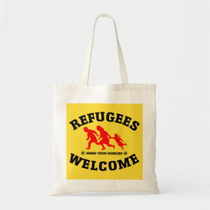 Refugees Welcome Bring Your Families Tote Bag