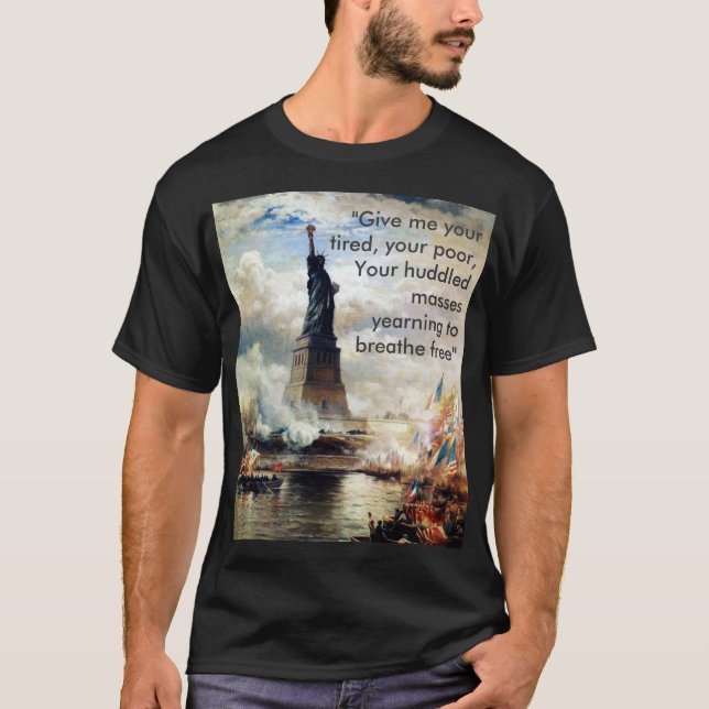 Refugees welcome! T-Shirt (Front)