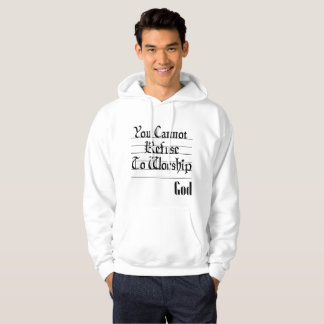 Refuse to Worship Men's Hoodie
