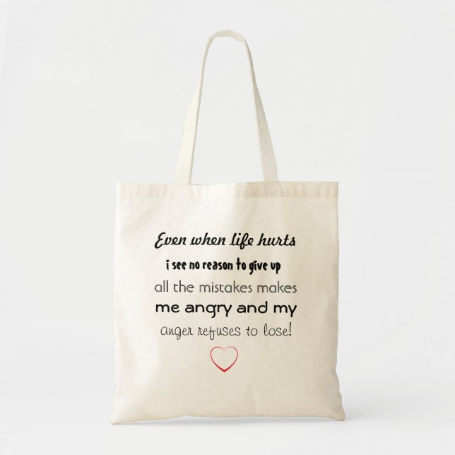 Refuses to lose - bag (Front)