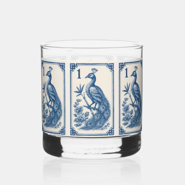 Regal Birdy Bam Mahjong Cocktail Glass (Front)