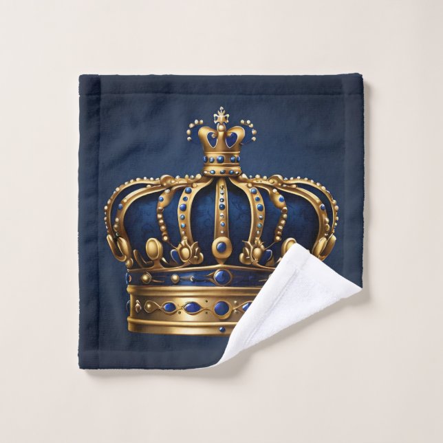 Regal Blue Crown Series (Gant de toilette)