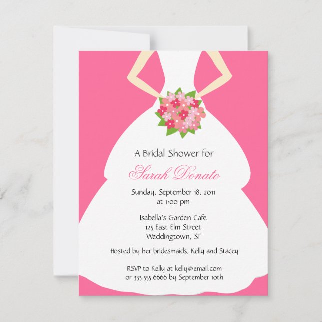Regal Bridal Shower Invitation (Front)