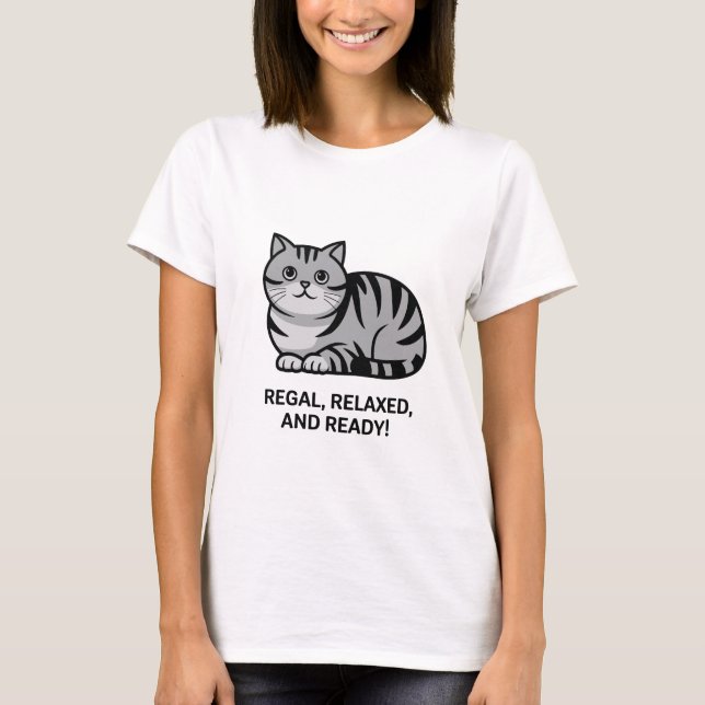 Regal British Shorthair T-Shirt (Front)