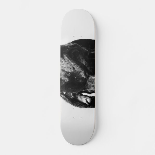 regal bw dog skateboard (Front)