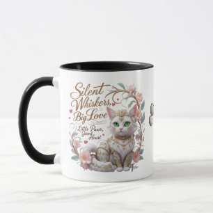 Regal Cat Love Mug – Silent Whiskers & Royal Paws