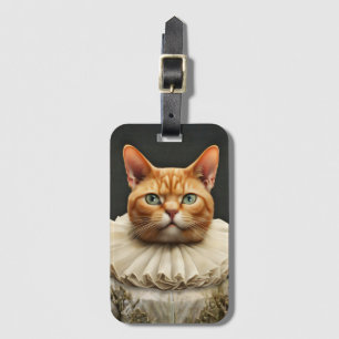Regal Cat Luggage Tag
