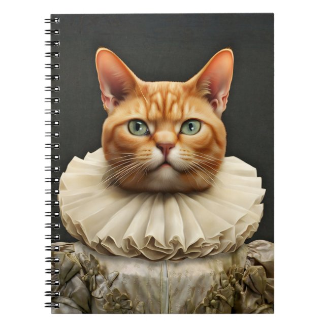 Regal Cat Notebook (Front)
