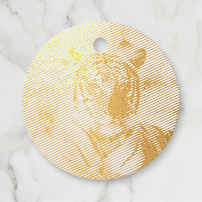 Regal Confetti Favour Tags (Front)