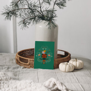 Regal Dreams: The Enchanted Nutcracker Postcard