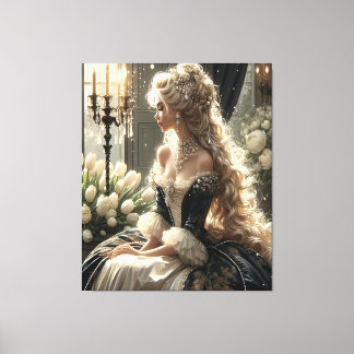 Regal Elegance Canvas Print